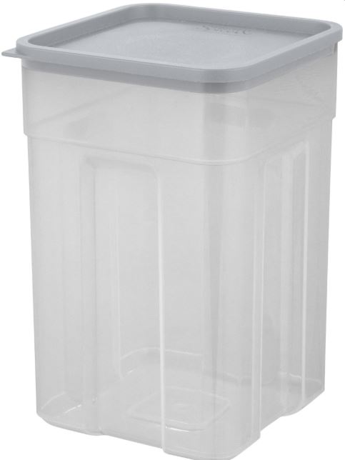 Банка для сыпучих продуктов Sugar&Spice Honey 0,75 л квадратная трюфель                         